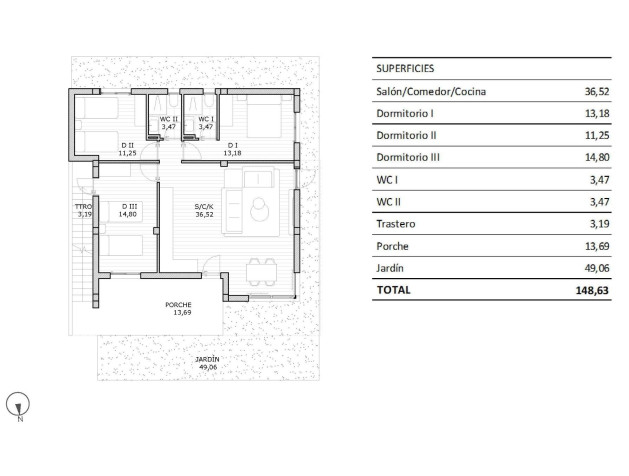 Nouvelle construction - Bungalow - San Miguel de Salinas - Pueblo