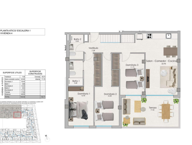 Nieuwbouw Woningen - Penthouse - Santa Pola - Eroski