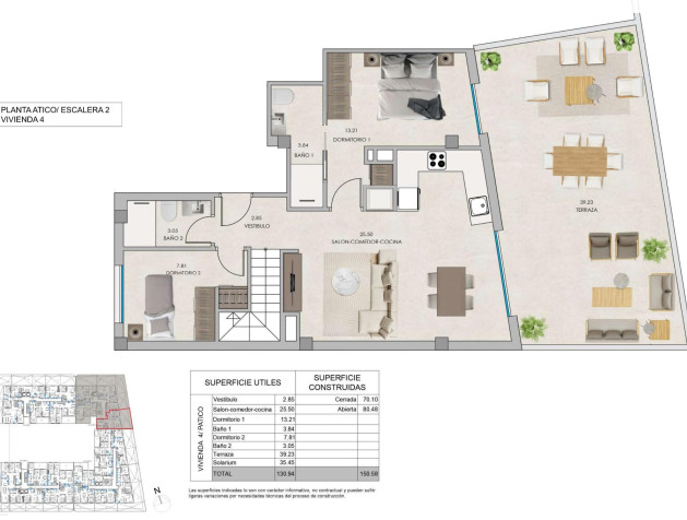 Nieuwbouw Woningen - Penthouse - Santa Pola - Eroski