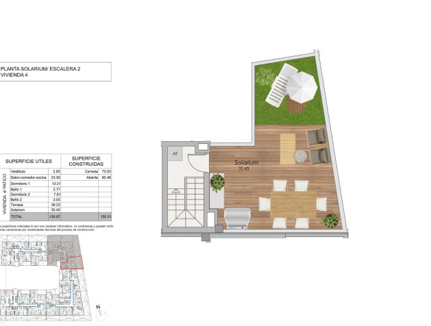 Nouvelle construction - Attique - Santa Pola - Eroski