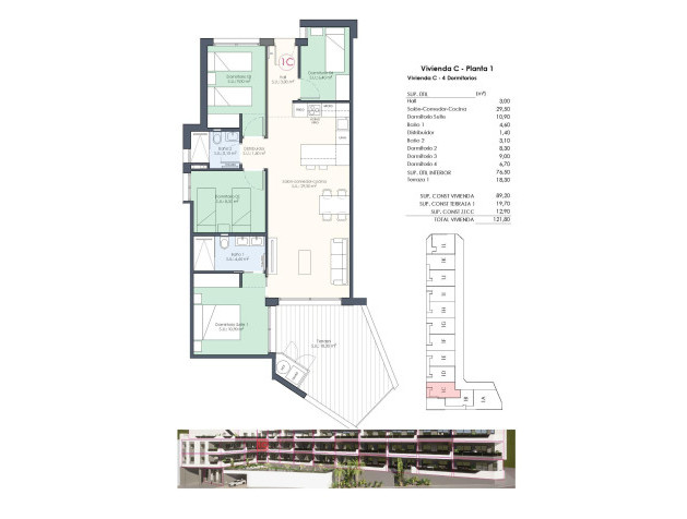 Nieuwbouw Woningen - Apartment - Benijofar