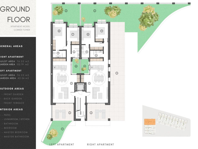 New Build - Apartment - Los Alczares - Serena Golf