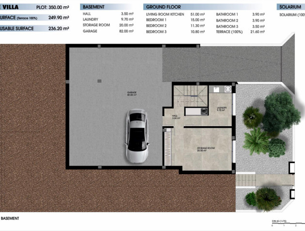 New Build - Villa - Los Alczares - Serena Golf