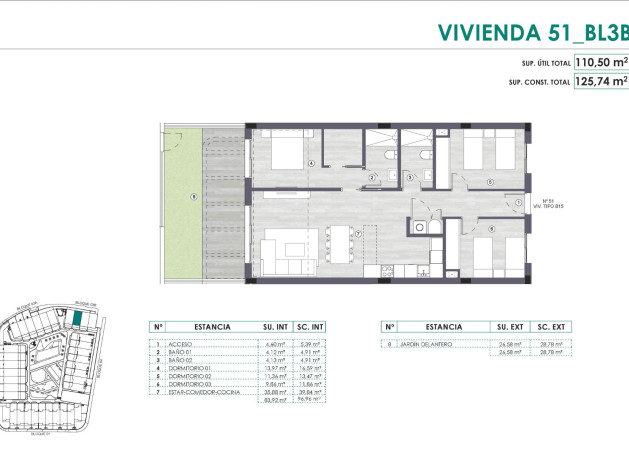 New Build - Apartment - Monforte del Cid - Alenda Golf