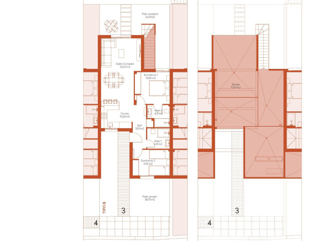 Nieuwbouw Woningen - Town House - BAOS Y MENDIGO - Altaona Golf And Country Village