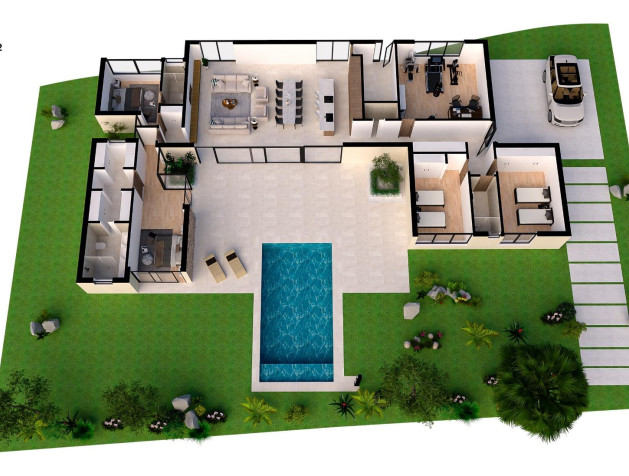 Nouvelle construction - Villa - BAOS Y MENDIGO - Altaona Golf And Country Village