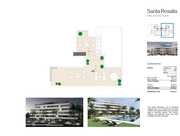 Nieuwbouw Woningen - Penthouse - Torre Pacheco - Santa Rosalia Lake And Life Resort