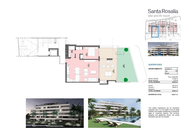 Nieuwbouw Woningen - Apartment - Torre Pacheco - Santa Rosalia Lake And Life Resort