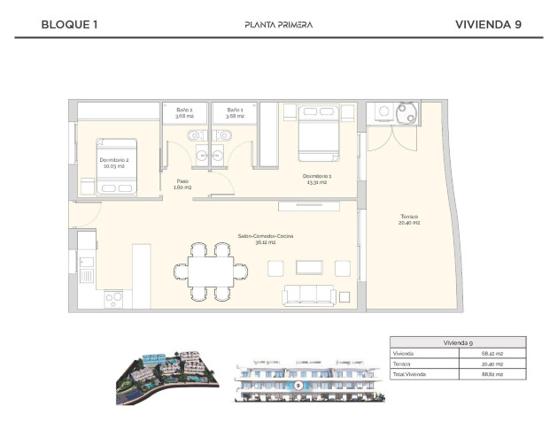 Nieuwbouw Woningen - Apartment - Finestrat - Golf Piug Campana