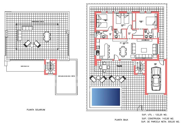 Nieuwbouw Woningen - Villa - Fuente Álamo - La Pinilla