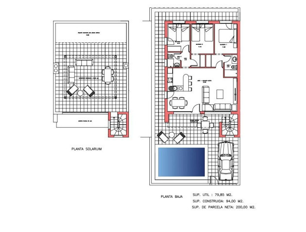 Nieuwbouw Woningen - Villa - Fuente Álamo - La Pinilla