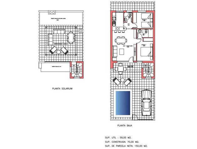 Nouvelle construction - Town House - Fuente Álamo - La Pinilla