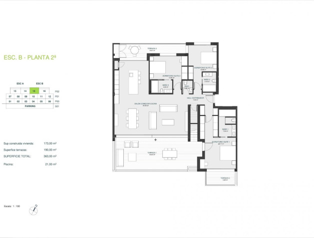 Nouvelle construction - Penthouse Penthouse - Orihuela - Las Colinas Golf