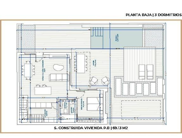 Nieuwbouw Woningen - Villa - Torre Pacheco - Roldán