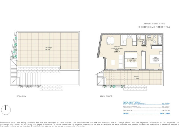 Nieuwbouw Woningen - Penthouse - Aguilas - Collados