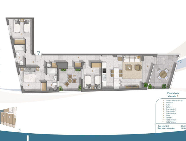 Nieuwbouw Woningen - Apartment - San Pedro del Pinatar - Villananitos