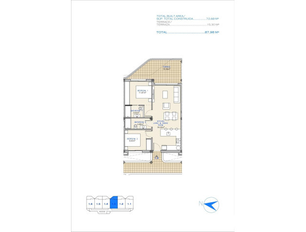 New Build - Apartment - Los Alcazares - Serena Golf