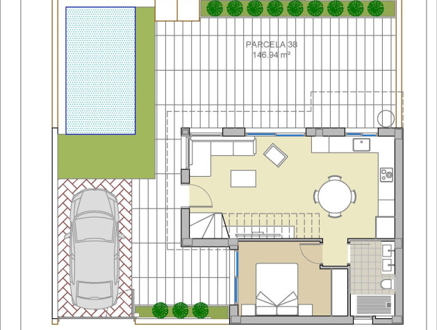 Nieuwbouw Woningen - Villa - Los Montesinos - La Herrada