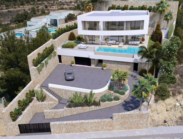 Nieuwbouw Woningen - Villa - Calpe - Empedrola