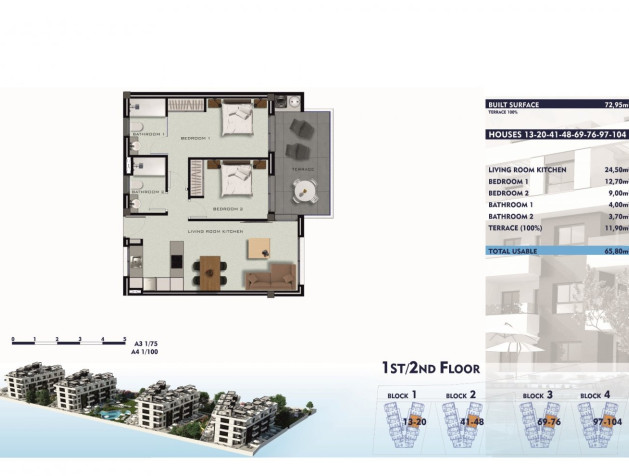 Nieuwbouw Woningen - Apartment - Orihuela Costa - Villamartín