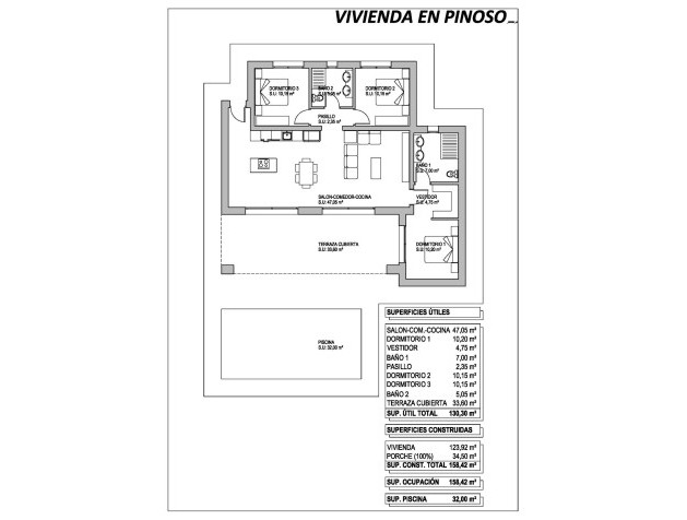 Nieuwbouw Woningen - Villa - Pinoso - Campo