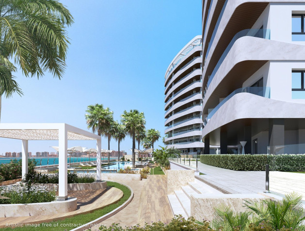 Nieuwbouw Woningen - Apartment - La Manga del Mar Menor - 1ª Linea Del Mar Mediterraneo