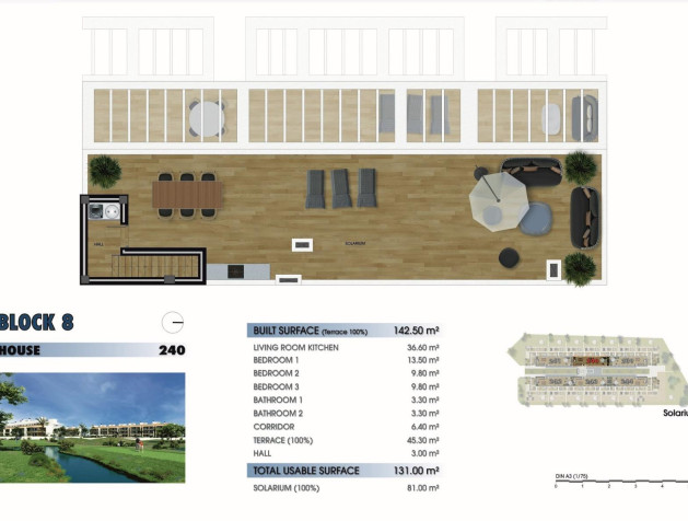 Nieuwbouw Woningen - Penthouse - Los Alcazares - Serena Golf