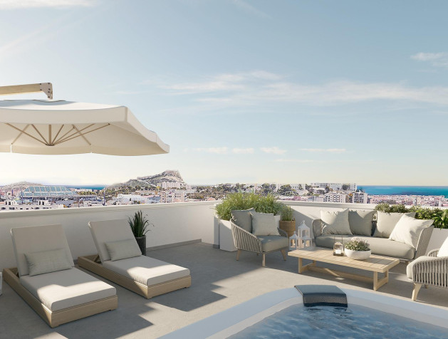 Nieuwbouw Woningen - Penthouse - Alicante - Pau Ii