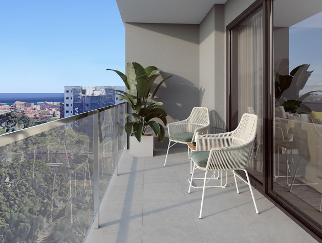 Nieuwbouw Woningen - Penthouse - Alicante - Pau Ii