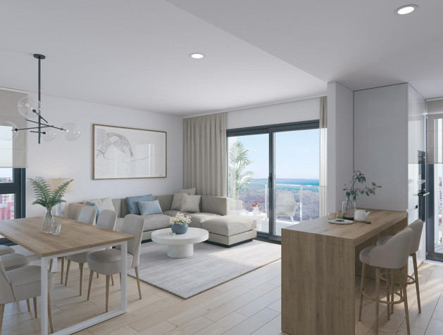 Nieuwbouw Woningen - Penthouse - Alicante - Pau Ii