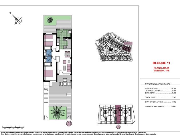 Nieuwbouw Woningen - Bungalow - Pilar de la Horadada - Mil Palmeras