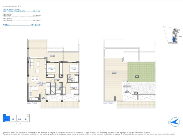 Nieuwbouw Woningen - Penthouse - Los Alcazares - Serena Golf