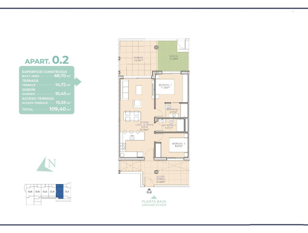 Nouvelle construction - Apartment - Los Alcazares - Serena Golf