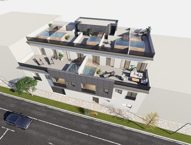 Nieuwbouw Woningen - Penthouse - Pilar de la Horadada - pueblo