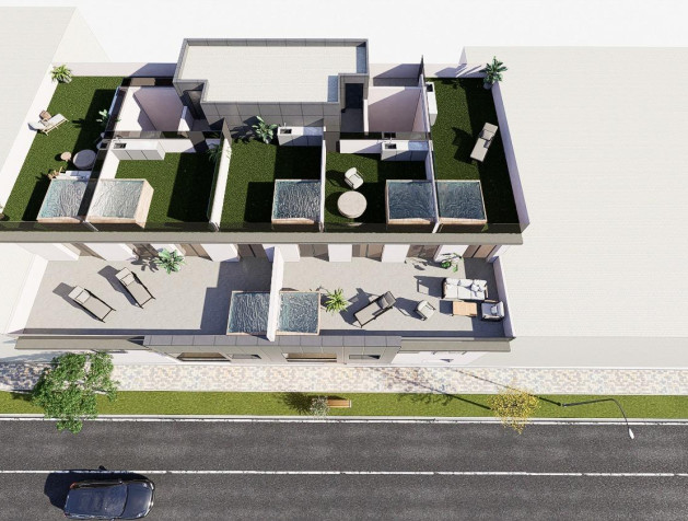 Nieuwbouw Woningen - Penthouse - Pilar de la Horadada - pueblo