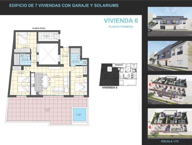 Nieuwbouw Woningen - Penthouse - Pilar de la Horadada - pueblo