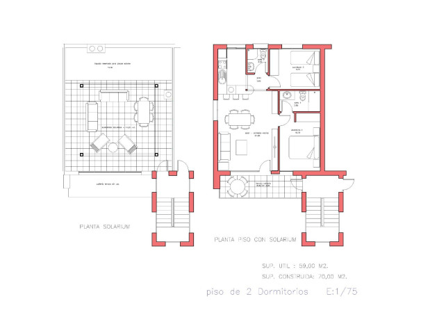 New Build - Bungalow - Fuente Álamo - La Pinilla