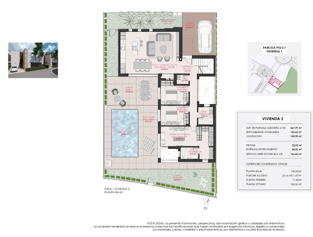 Nouvelle construction - Villa - Torre Pacheco - Santa Rosalia Lake And Life Resort