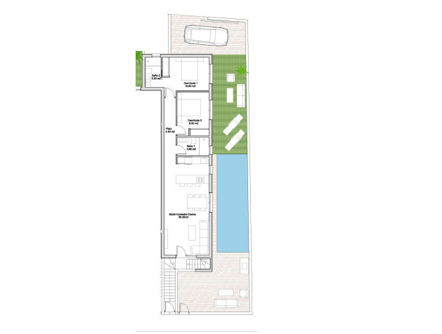 Nieuwbouw Woningen - Bungalow - Santiago de la Ribera - Santiago De La Ribera