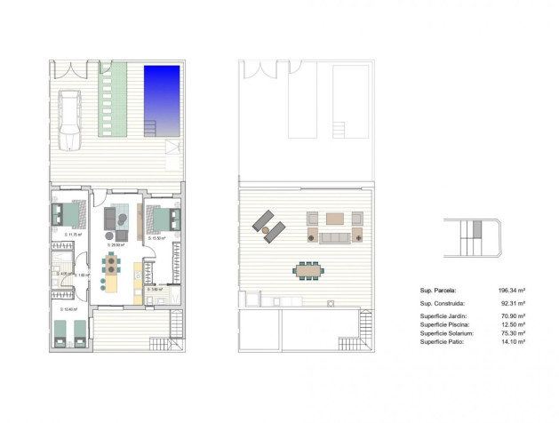 Nieuwbouw Woningen - Town House - San Javier - Parque del doce