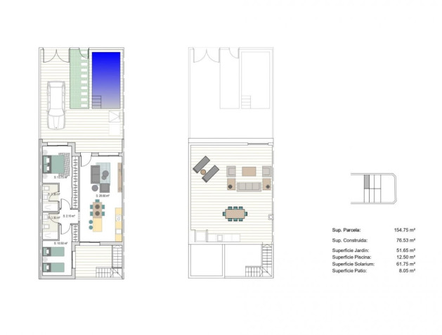 New Build - Town House - San Javier - Parque del doce