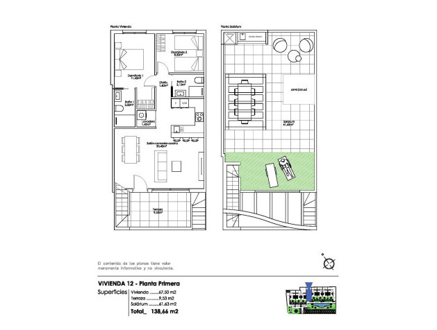 Nieuwbouw Woningen - Bungalow - Pilar de la Horadada - Parque Ramon eugenio Escudero