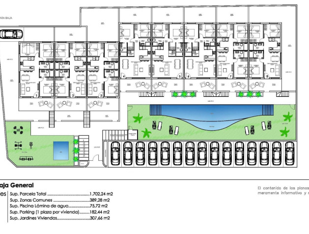 Nieuwbouw Woningen - Bungalow - Pilar de la Horadada - Parque Ramon eugenio Escudero