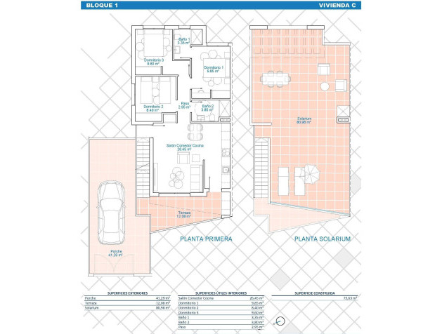 Nieuwbouw Woningen - Bungalow - Pilar de la Horadada - Lo Monte