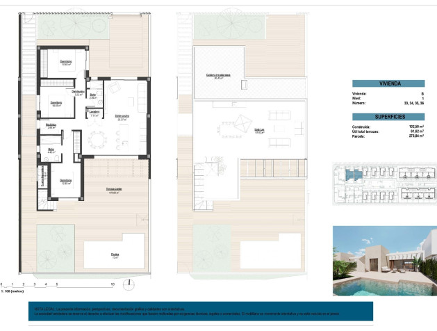 New Build - Villa - Los Alcazares - Serena Golf