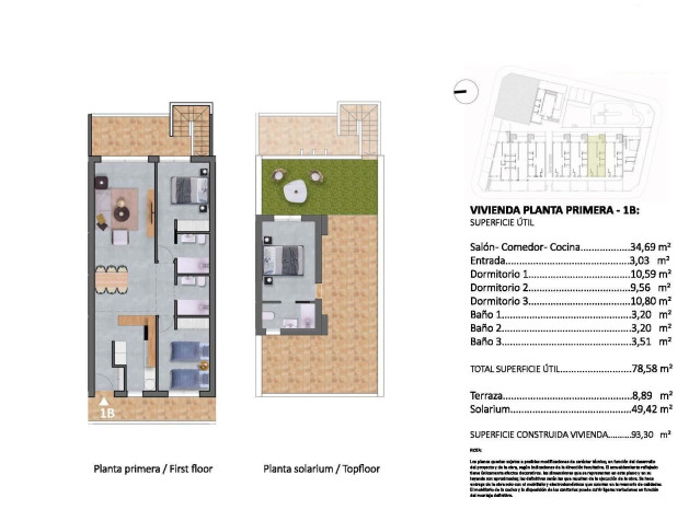 Nieuwbouw Woningen - Bungalow - Pilar de la Horadada - pueblo