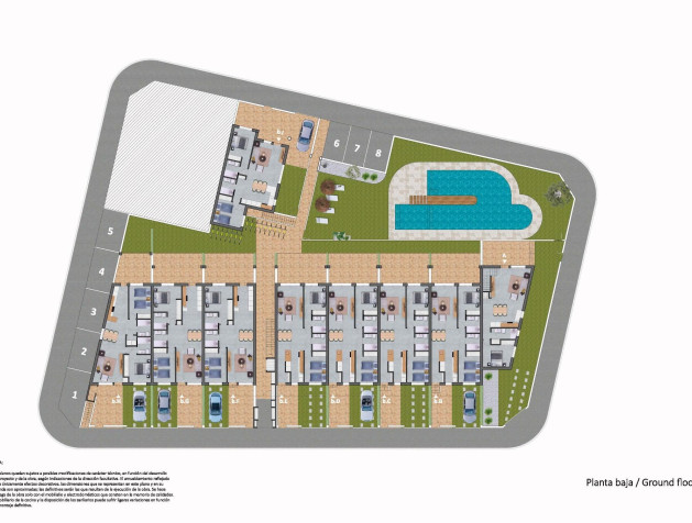 Nieuwbouw Woningen - Town House - Pilar de la Horadada - pueblo