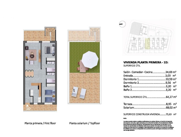 Nouvelle construction - Bungalow - Pilar de la Horadada - pueblo