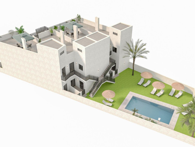 Nieuwbouw Woningen - Bungalow - Hondón de las Nieves - La Canalosa