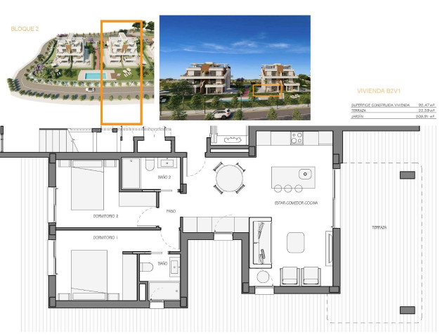 Nouvelle construction - Apartment - Fuente Álamo - Hacienda del Alamo
